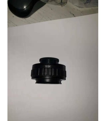 C-Mount Lens 0.5X CTV Adapter for Trinocular Microscope