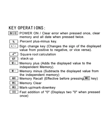 Large Dual Double DISPLAY solar CALCULATOR EASY PRESS