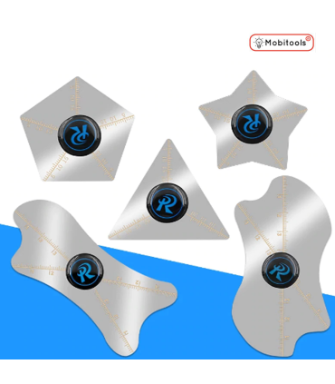 5x Ultra-thin Flexible Soft Blade Pry Bar Open Repair Tool Kit