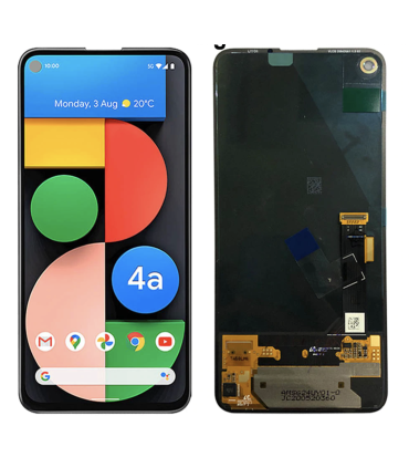 black OLED LCD Display Display Touch Screen For Google  Google 4a 5G