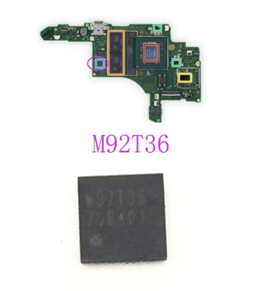power IC M92T36 Battery Charging IC Chip For NS Switch nintendo switch