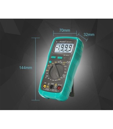 Proskit MT-1210 3½ 1999 count Digital Multimeter Test Instruments LCD