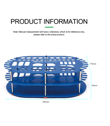 Relife RL-001D Multipurpose Storage Rack Screwdriver Tools Storage Stand