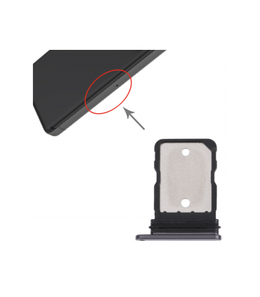 Google Pixel 7 Dark Grey Simcard SIM Card Tray holder