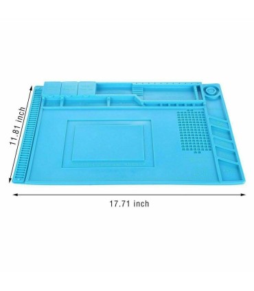 Heat Insulation Silicone Pad Mat For Repair Magnetic Heat Solder