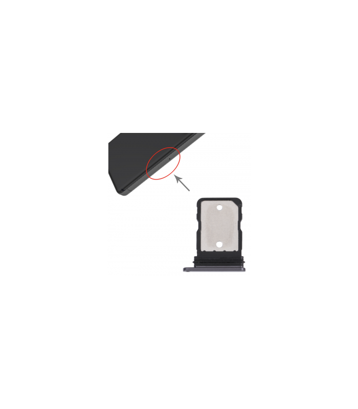 Google Pixel 7 Silver Simcard SIM Card Tray holder