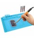 Heat Insulation Silicone Pad Mat For Repair Magnetic Heat Solder