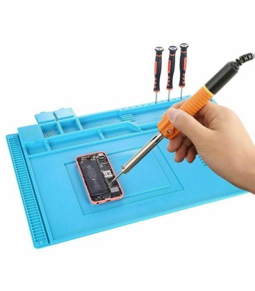 Heat Insulation Silicone Pad Mat For Repair Magnetic Heat Solder