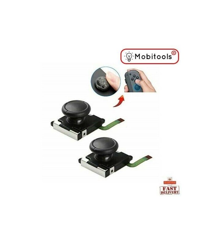 Nintendo Switch Console Joystick Thumb Analog Stick 3D Joy-Con X 2