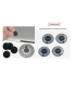 Apple MacBook Pro 13 15 Bottom Case Replacement Kit Set of 4 Feet