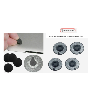 For Apple MacBook Pro 13\ 15\ Bottom Case Feet Replacement Kit Set of 4 Feet