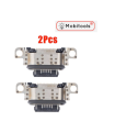 2pcs For Samsung Galaxy A52, A72, A52S TYPE C Replacement Charging Port
