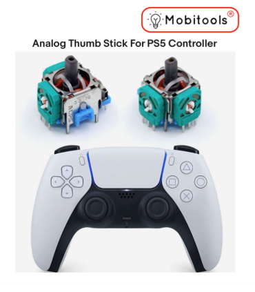 2 pcs Sensor Module Joystick Replacement 3D Analog Thumb Stick For PS5 Controller