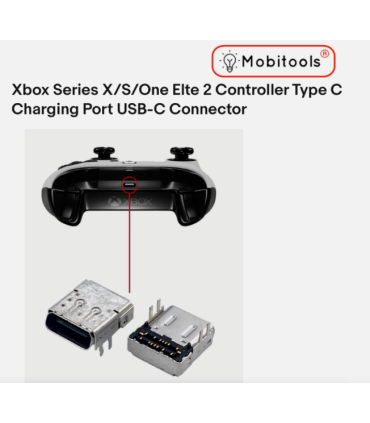 Xbox Series X | S| One Elte 2 Controller Type C Charging Port USB-C Connector