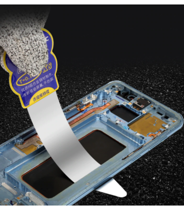 Mechanic X8 Curved Pry 0.1mm High Toughness Steel Phone Glued LCD Opening Tool