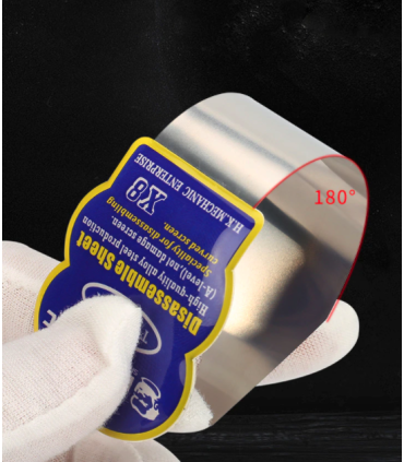 Mechanic X8 Curved Pry 0.1mm High Toughness Steel Phone Glued LCD Opening Tool