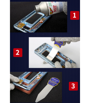 Mechanic X8 Curved Pry 0.1mm High Toughness Steel Phone Glued LCD Opening Tool