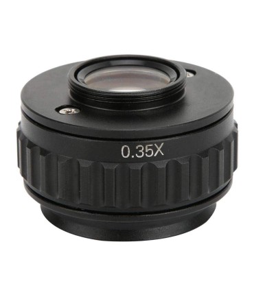 C-Mount Lens 0.35X CTV Adapter for Trinocular Stereo Zoom Microscope