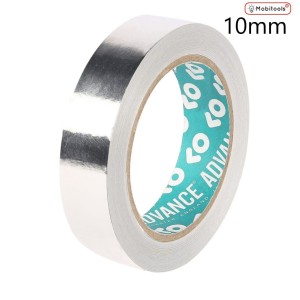 Aluminium Foil Tape 25m Roll Silver Self Adhesive Insulation Reflective W - 20cm