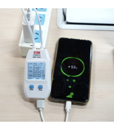 UNI-T UT658Dual Series USB Power Meter Digital Voltage Tester