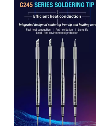 4pcs C245 Series Soldering Iron Tip for JBC OSS Soldering Station T245 Handle