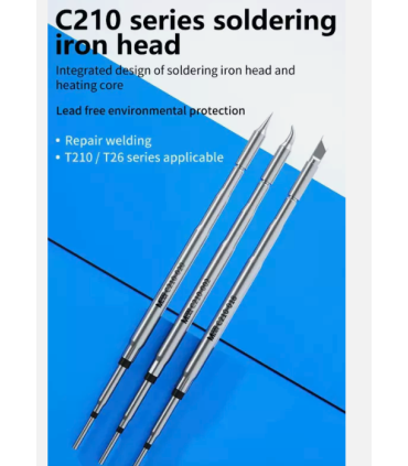 3pcs MaAnt C210 Tips Universal JBC Soldering Iron Tip For T210 Sugon T26