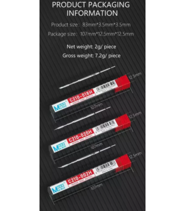 3pcs MaAnt C210 Tips Universal JBC Soldering Iron Tip For T210 Sugon T26