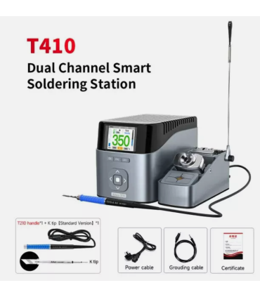 AIXUN T410 Intelligent Solder iron Station T210 Handle 100W with K tip