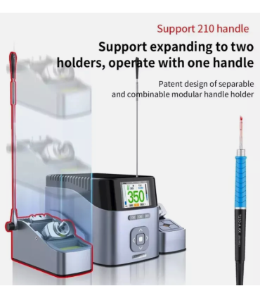 AIXUN T410 Intelligent Solder iron Station T210 Handle 100W with K tip