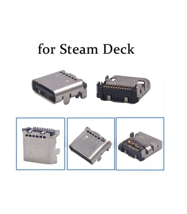 Steam Deck game console Type-C USB Charging port Jack Socket Connector