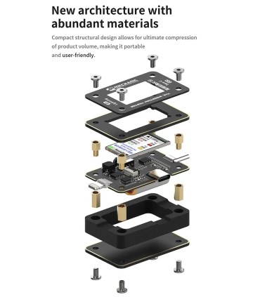 Mechanic T824 SE Mobile Phone Tail Insertion Detector Plug Tester Lightning Type-C