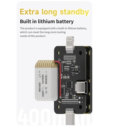 Mechanic T824 SE Mobile Phone Tail Insertion Detector Plug Tester Lightning Type-C