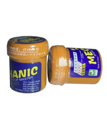 MECHANIC V5S35 Solder Paste high temperature 217 c 42g for reballing / soldering on phones computers
