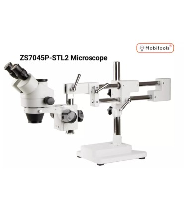 Boom 7-50X Dual Arm Stereo Microscope ZSM7045-STL2
