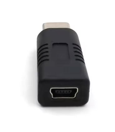 Type C Male Connector to Mini USB 2.0 5Pin Female Data Adapter Connector USB 3.1