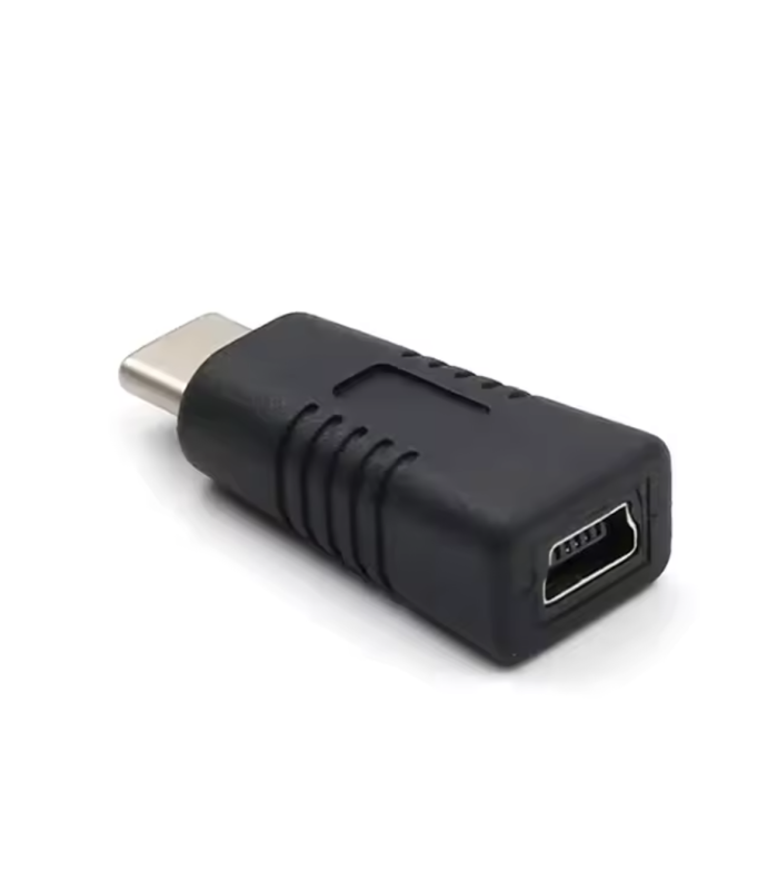 Type C Male Connector to Mini USB 2.0 5Pin Female Data Adapter Connector USB 3.1