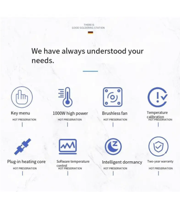 ATTEN ST-862D Hot Air Gun Station 1000W Rework Station SMD