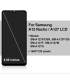 Samsung Galaxy A12 A127F LCD Touch Screen Digitizer with Frame