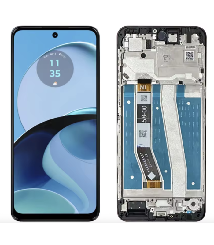 Motorola Moto G14 XT2341 LCD Screen Display Touch Digitizer withFrame