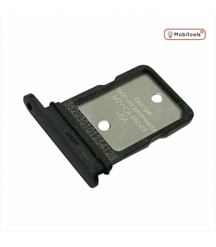 Google Pixel 4 - Pixel 4 Xl Black SIM Card Holder Slot Tray Cover