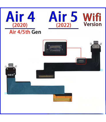 Apple iPad Air 4th wifi A2316 Charging Port Dock Connector Flex Cable