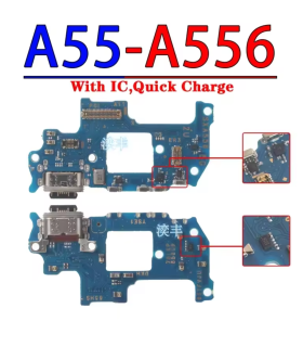 Samsung Galaxy A55 5G SM-A556B Charging Port Flex Board