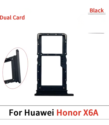 Huawei Honor X6A WDY-LX1 Dual Sim Card Holder Tray Slot