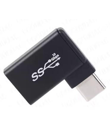 90 Degree USB A To USB C Adapter USB C To USB A Adapter Right Angle