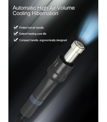 QUICK 861 Pro SMD Station Rework Station Voice Control 1300w