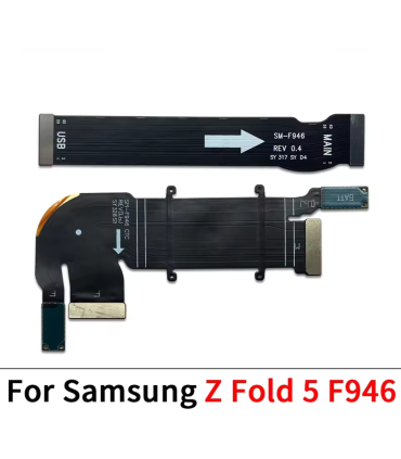 Samsung Z Fold 5 F946 LCD screen Display Main Flex Cable Spin Axis 2 cables
