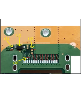 Sony PS5 2 x Set of 4 Small hdmi Components Parts Diode Resistor Capacitors