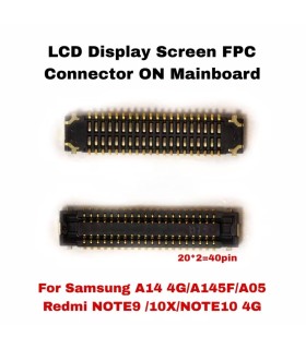 Samsung A14 5G LCD Display Motherboard FPC 40 Pin Connectors