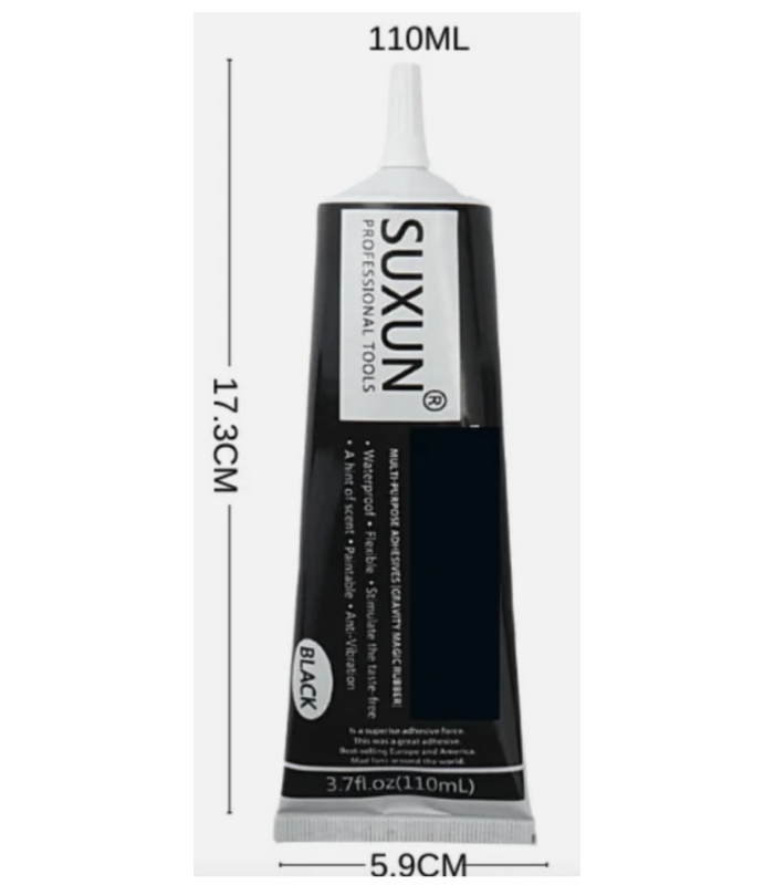 Suxun T--7000 BLACK Glue Super Adhesive Cell Phone Touch Screen Repair Craft 110ML