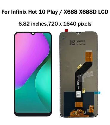 Infinix Hot 10 Play 11 Play Replacement LCD Touch Screen Display Digitizer